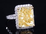 10 Carat Radiant Yellow Diamond